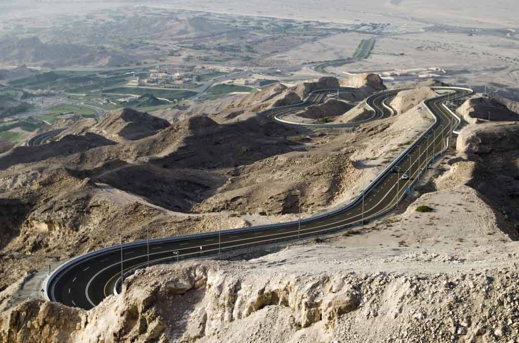 Jebel Hafeet Mountain Road uae