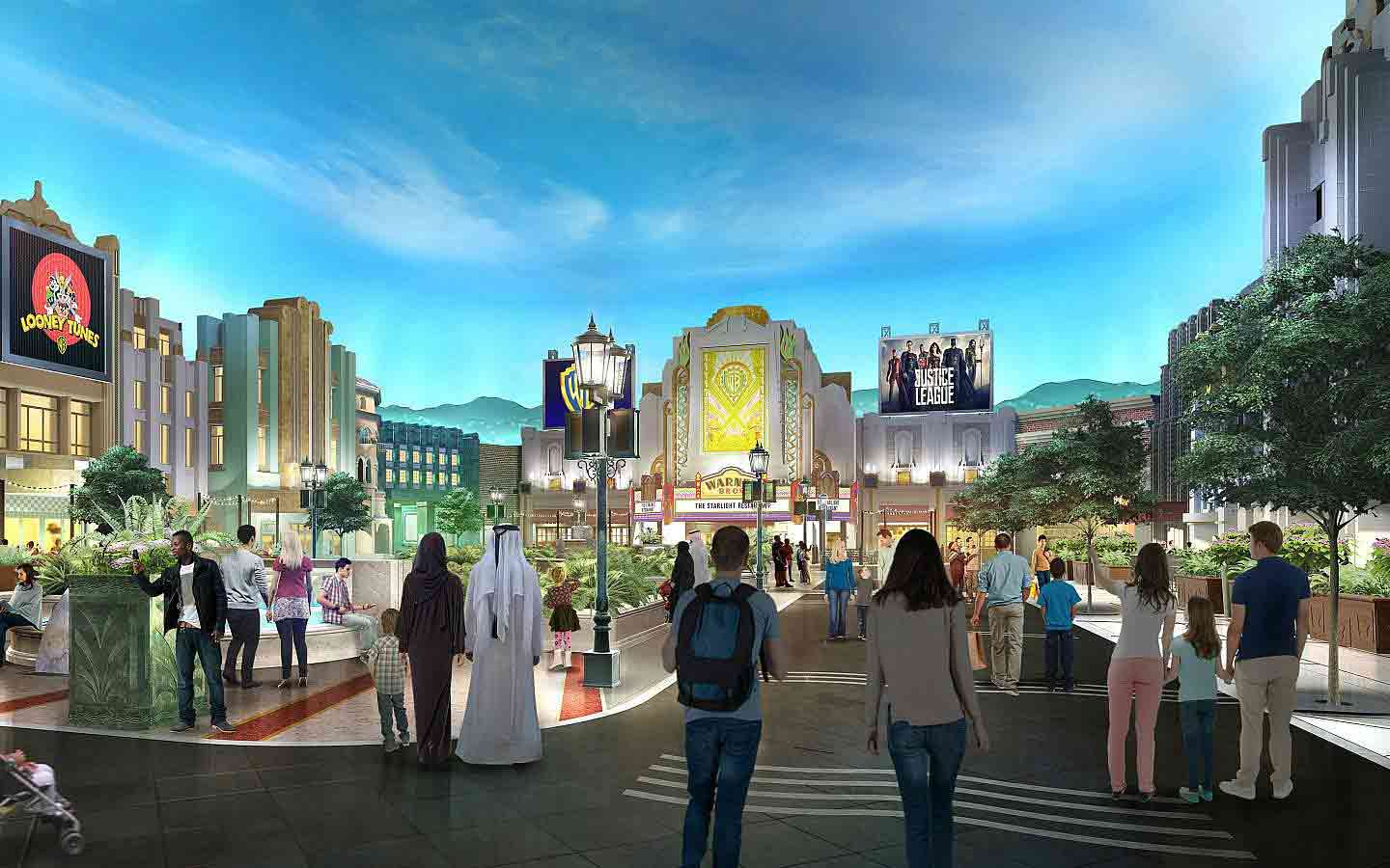 attraction details warner bros world abu dhabi