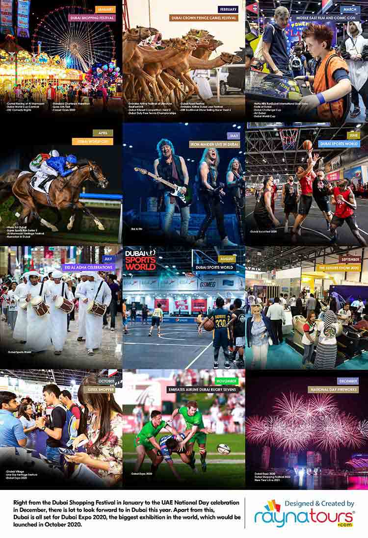 Dubai Event Calendar 2020 Things to Look Forward to in Dubai in 2020