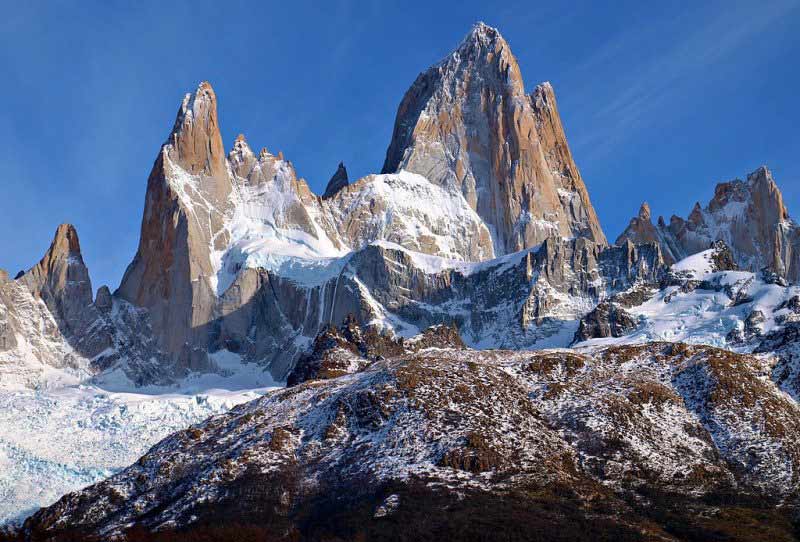 Mount Fitz Roy Border of Chile and Argentina