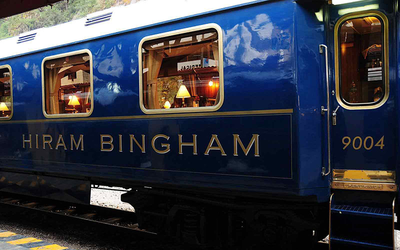 Hiram Bingham train in India