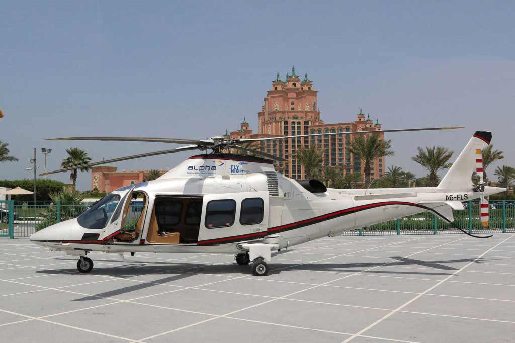 helicopter tour dubai