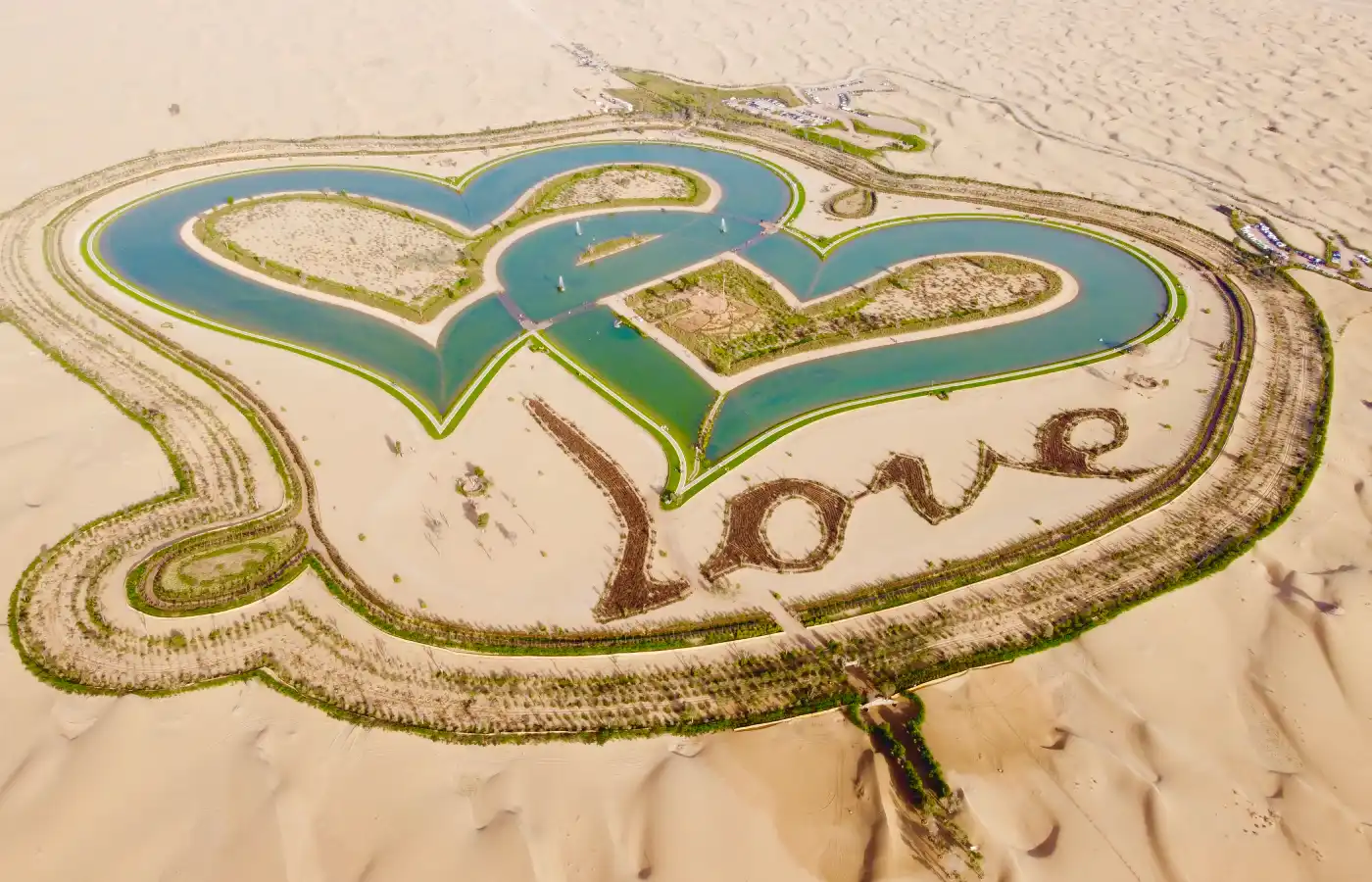 Love lake Dubai.