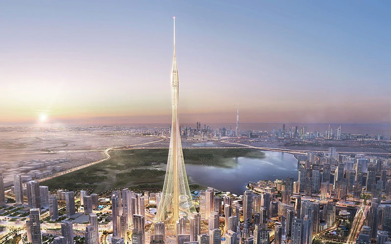 Dubai Creek Tower Attraction