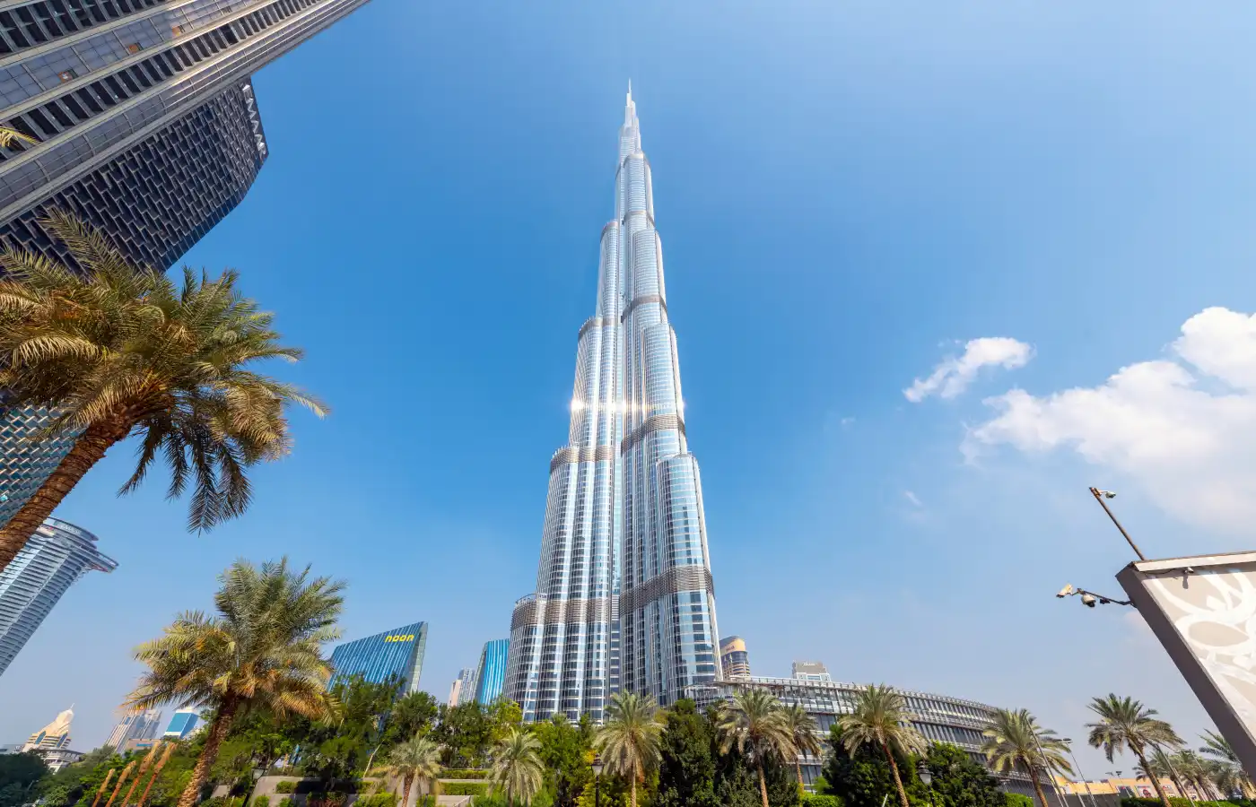 Burj Khalifa skyscraper, the tallest building in the world