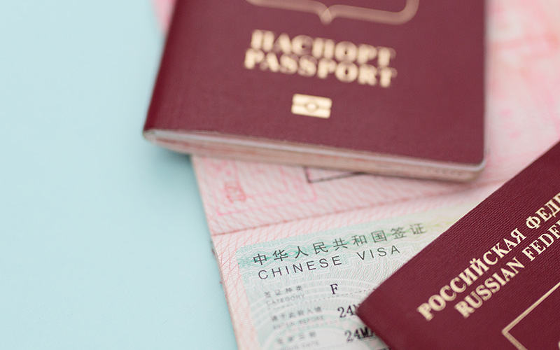 China visa from Dubai 