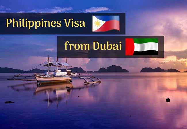 how much visit visa in dubai from philippines