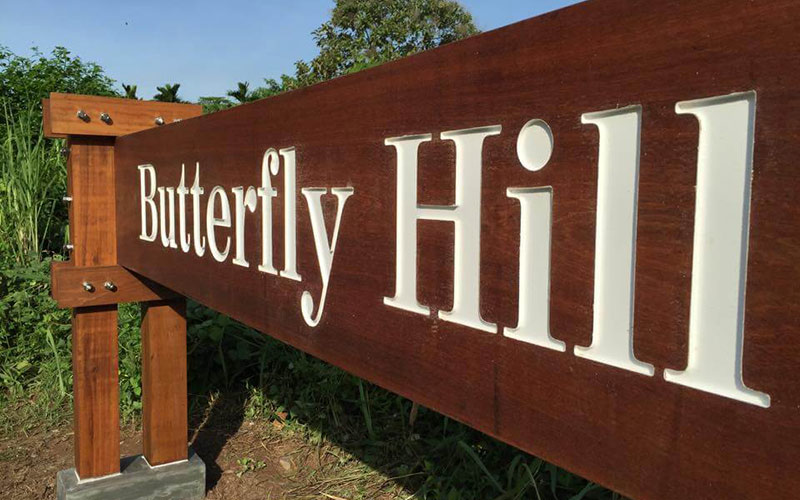 butterfly hill in Singapore