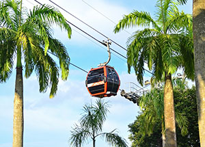 The View of Singapore Cable Car