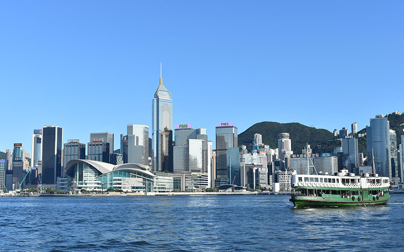 Victoria Harbour on the Star Ferry