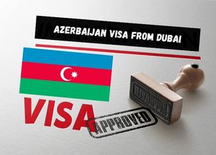 dubai to azerbaijan visit visa price