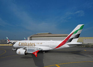 Dubai Emirates Airplane