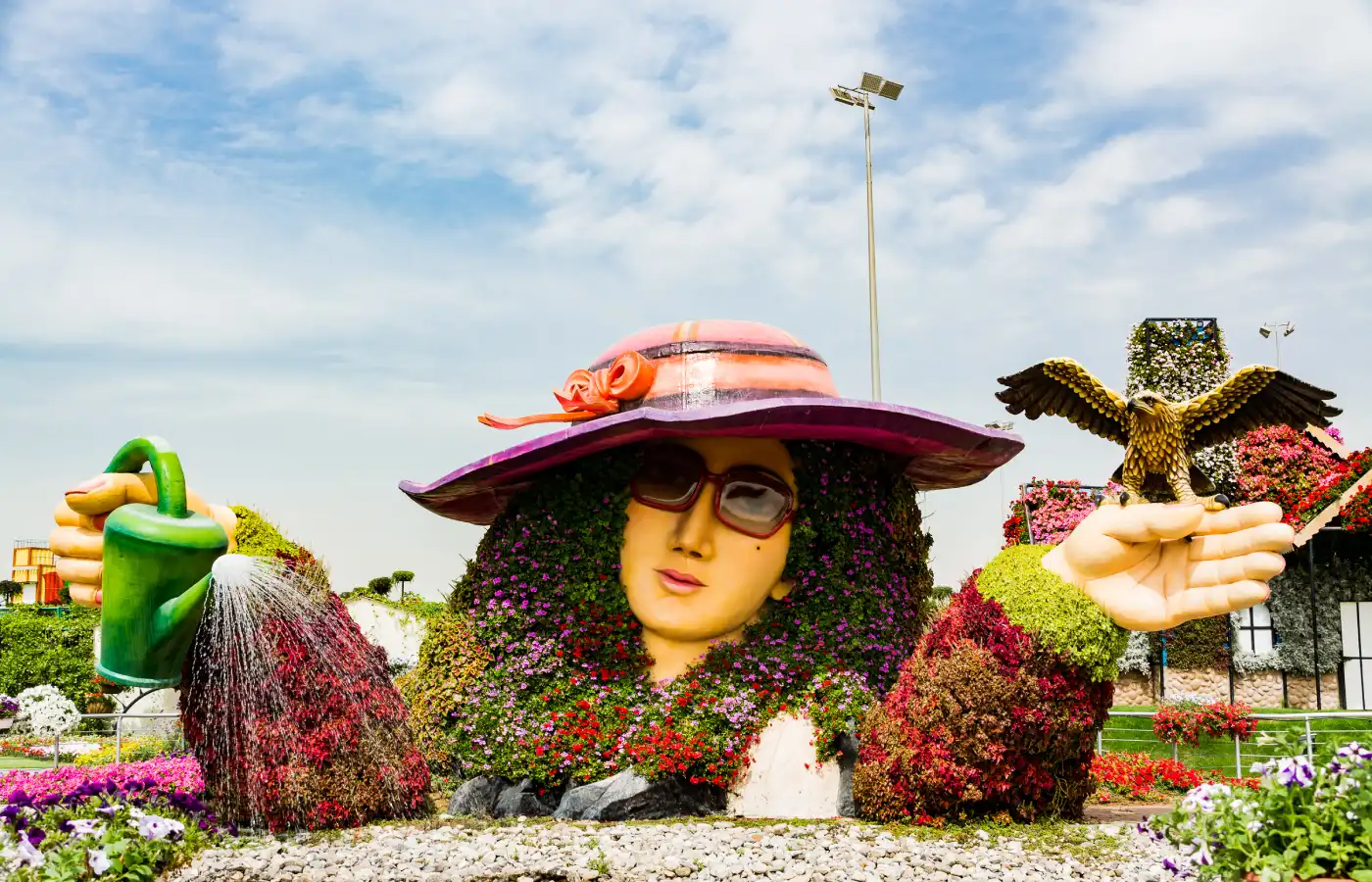 Scenic beauty at Dubai Miracle Garden