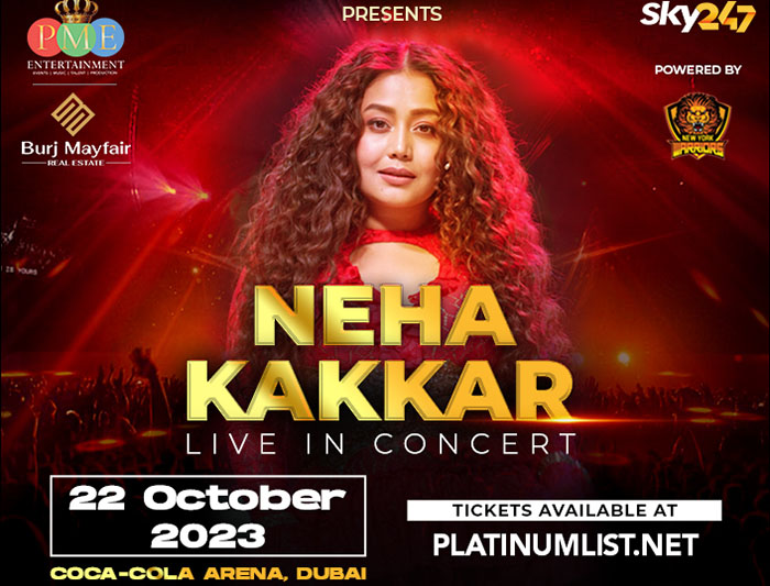 Neha Kakkar Live In Concert Dubai