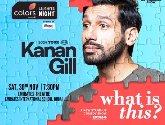 Stand Up comedian Kanan Gill Live in Dubai.