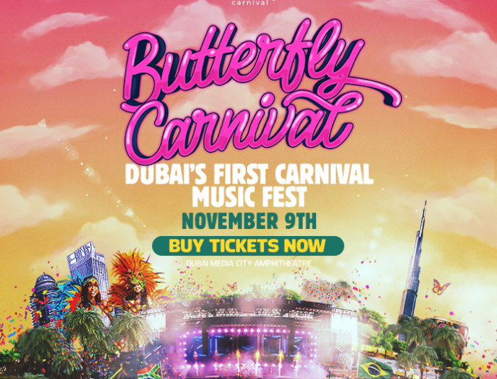 Butterfly Carnival an event happening in Dubai