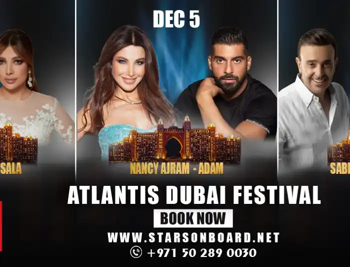 Stars on Board Festival in Dubai.