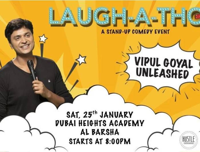 Laugh-a-thon ft Vipul Goyal Live in Dubai