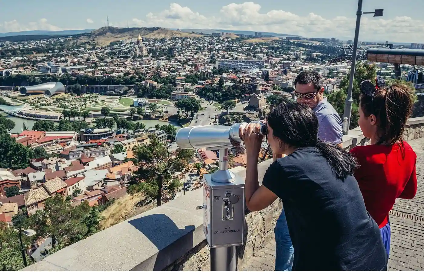ancient fortress Narikala Tbilisi