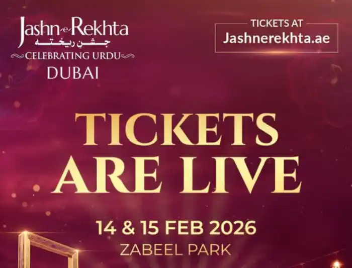 Jashn-e-Rekhta Festival in Dubai.