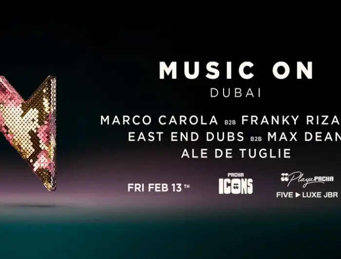 Music On event in Dubai.