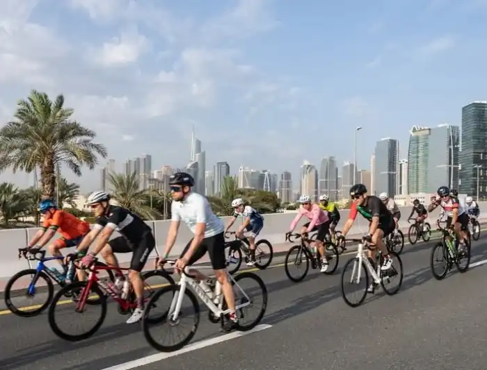 Spinneys Dubai 92 Cycle Challenge in Dubai.