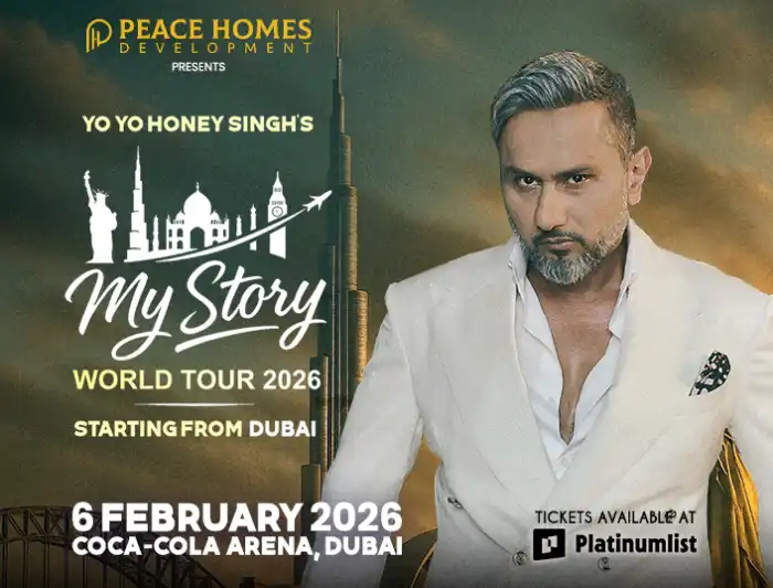Yo Yo Honey Singh Live in Dubai .