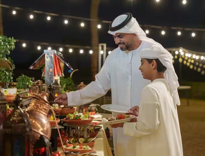 Royal Iftar at Emirates Golf Club