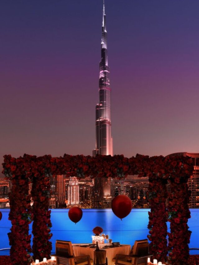 8 Dubai Rooftop Restaurants for the Perfect Valentine’s Day!