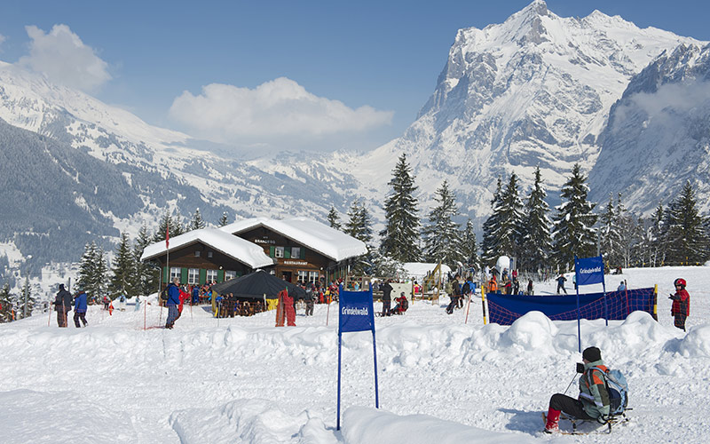 Skiing Switzerland