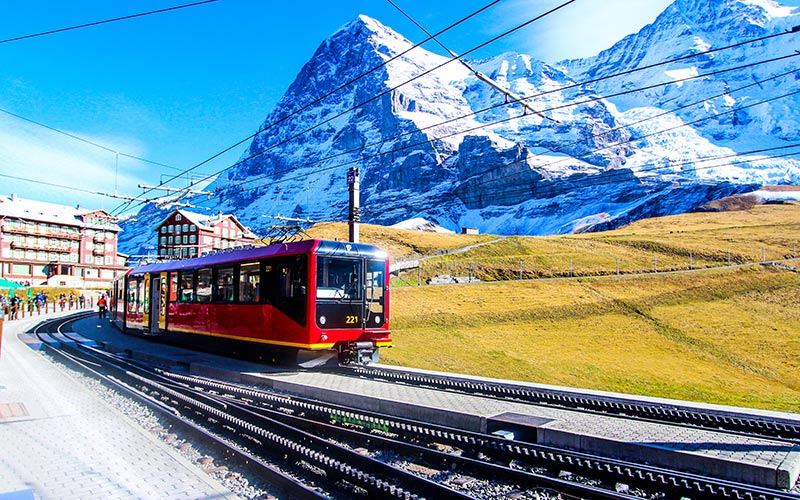 Train Ride Switzerland