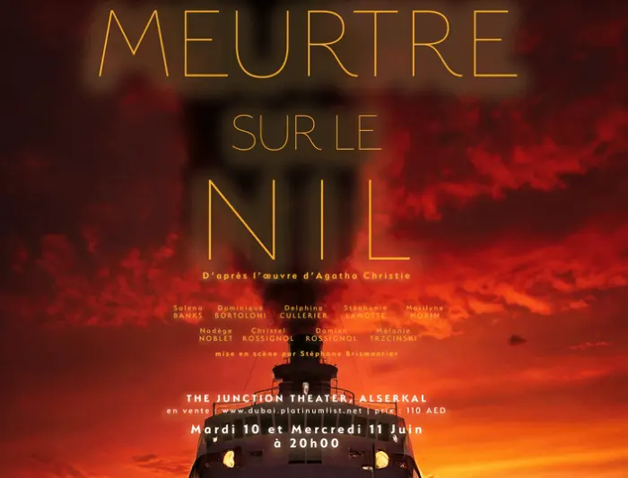 Meurtre sur le Nil in Dubai.