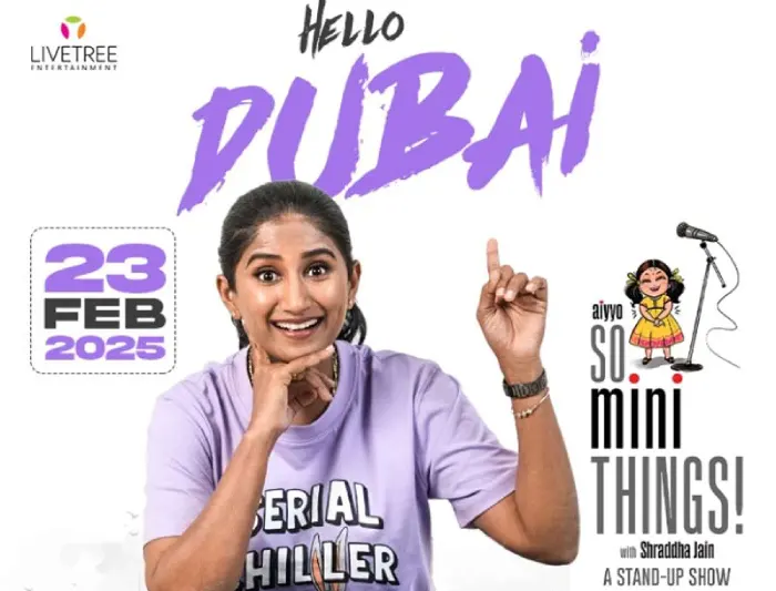 So Mini Things with Shraddha Jain live in Dubai.