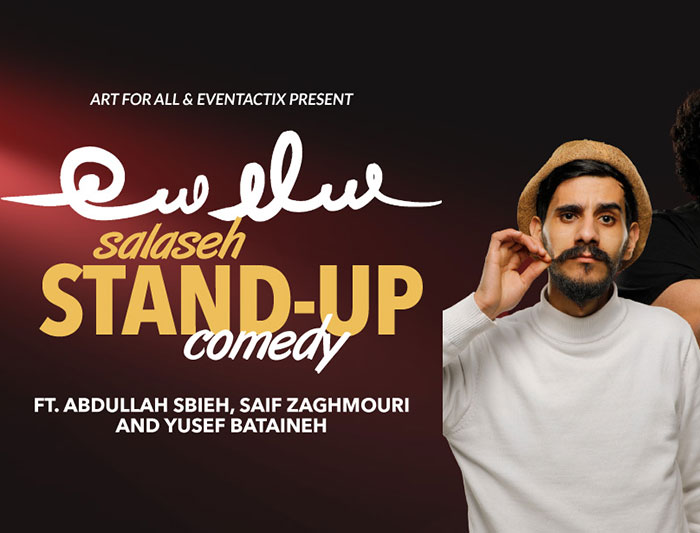 Salaseh Stand Up Arabic Comedy at Zabeel Theatre