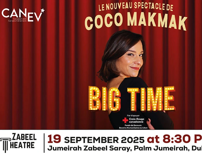 Big Time Comedy by Coco Makmak in Dubai.