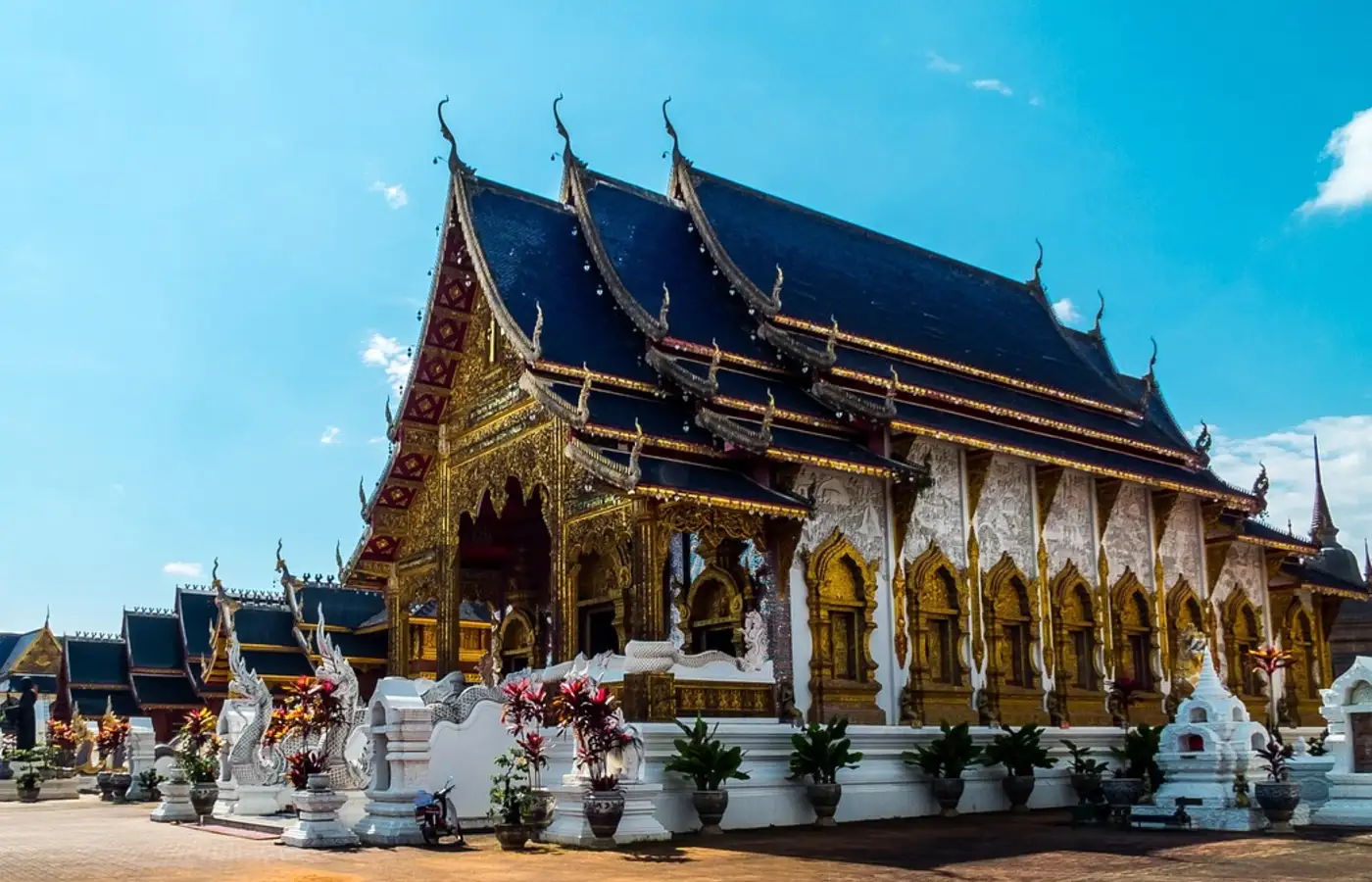 Temple in North Thailand Image