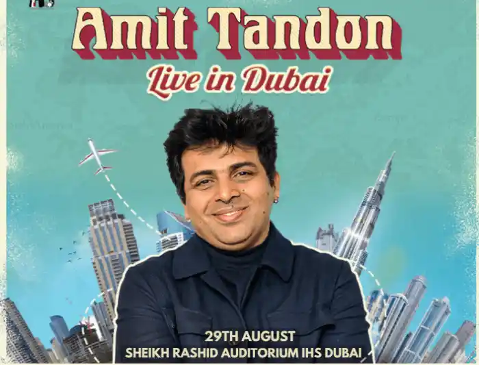 Amit Tandon Live in Dubai.