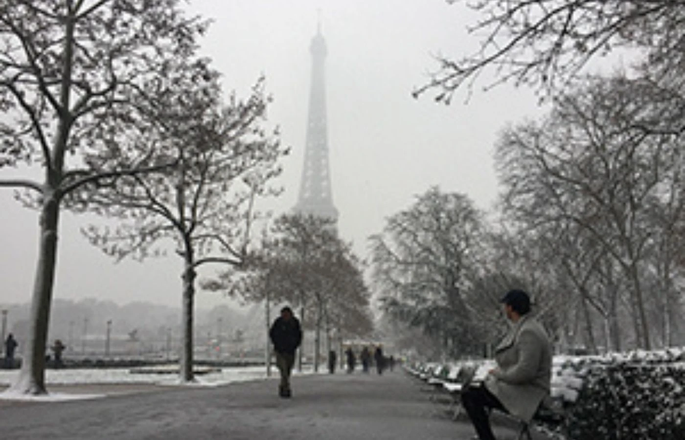 Paris in January
