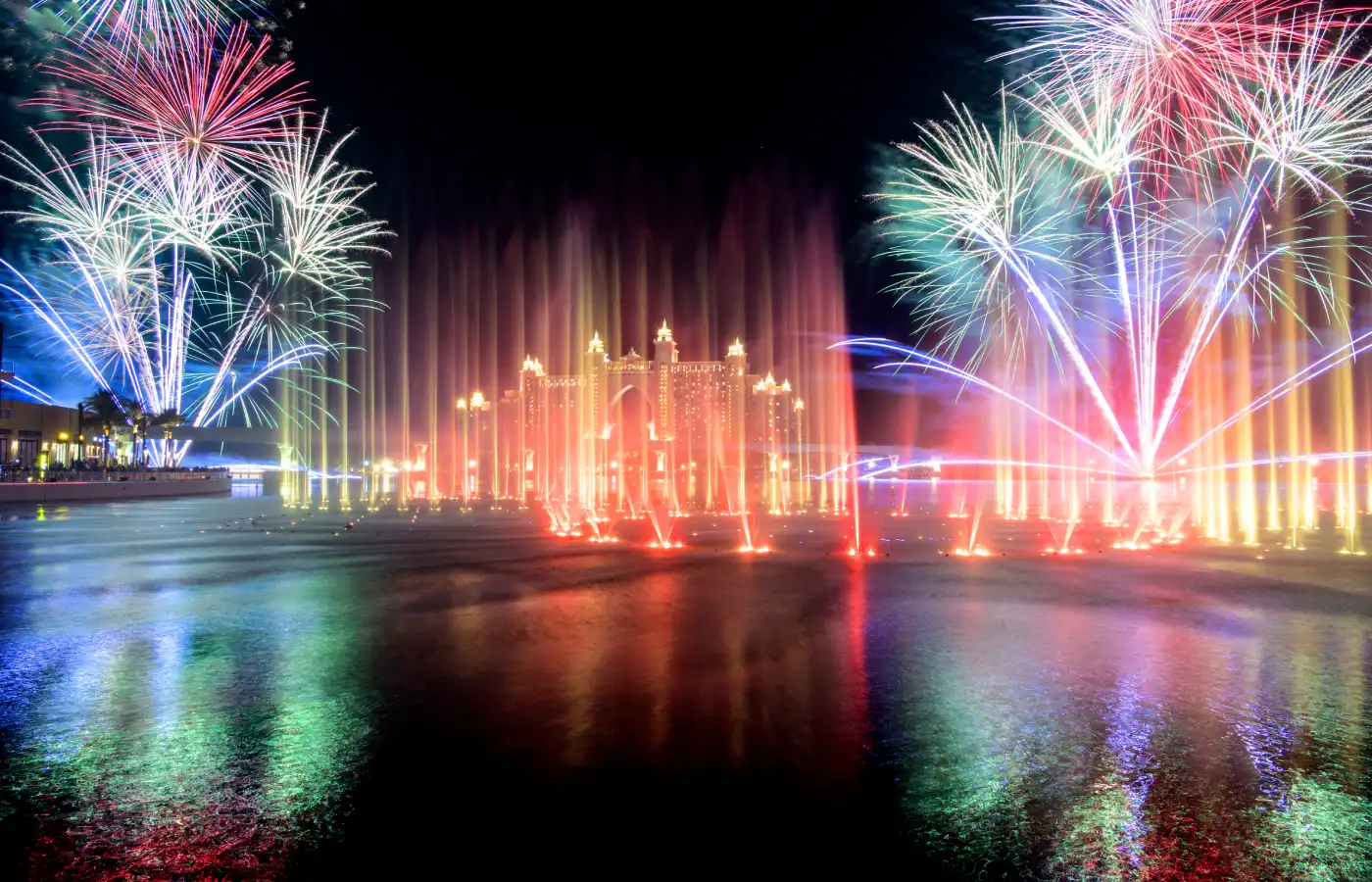 Dancing Fountains in Dubai