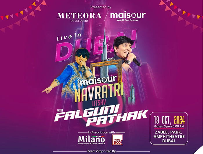 Navratri Utsav With Falguni Pathak In Dubai