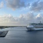 White color cruise ships under the sky