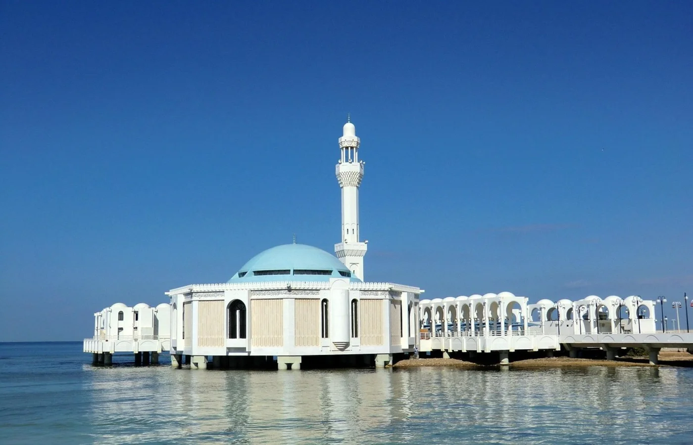 Jeddah mosque Saudi Arabia view