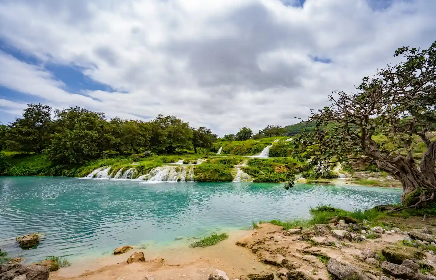 Darbat waterfalls, Salalah, Sultanate of Oman.