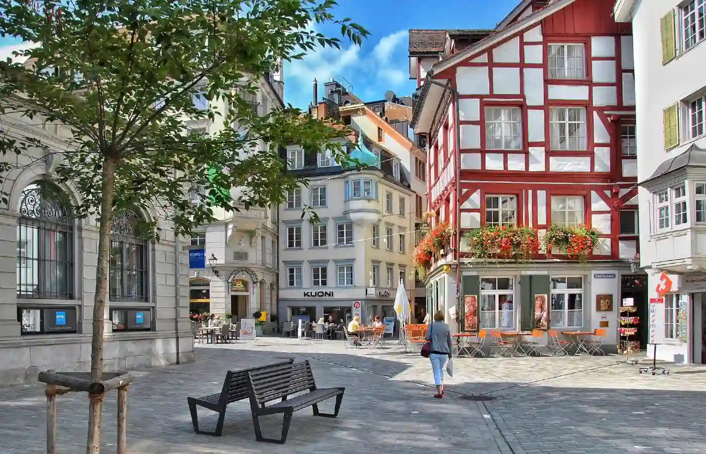 Switzerland climate in May