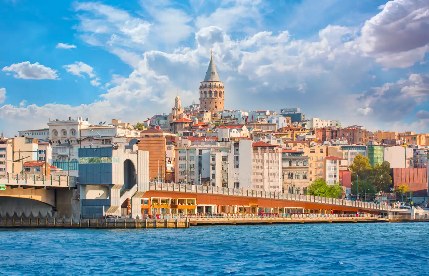 Morning view of Istanbul city.