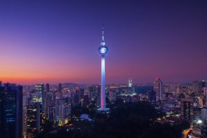 KL Tower at Night