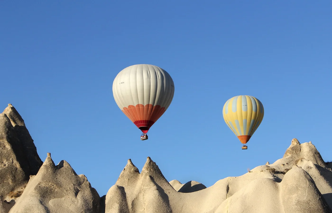 hot air balloon in Turkey