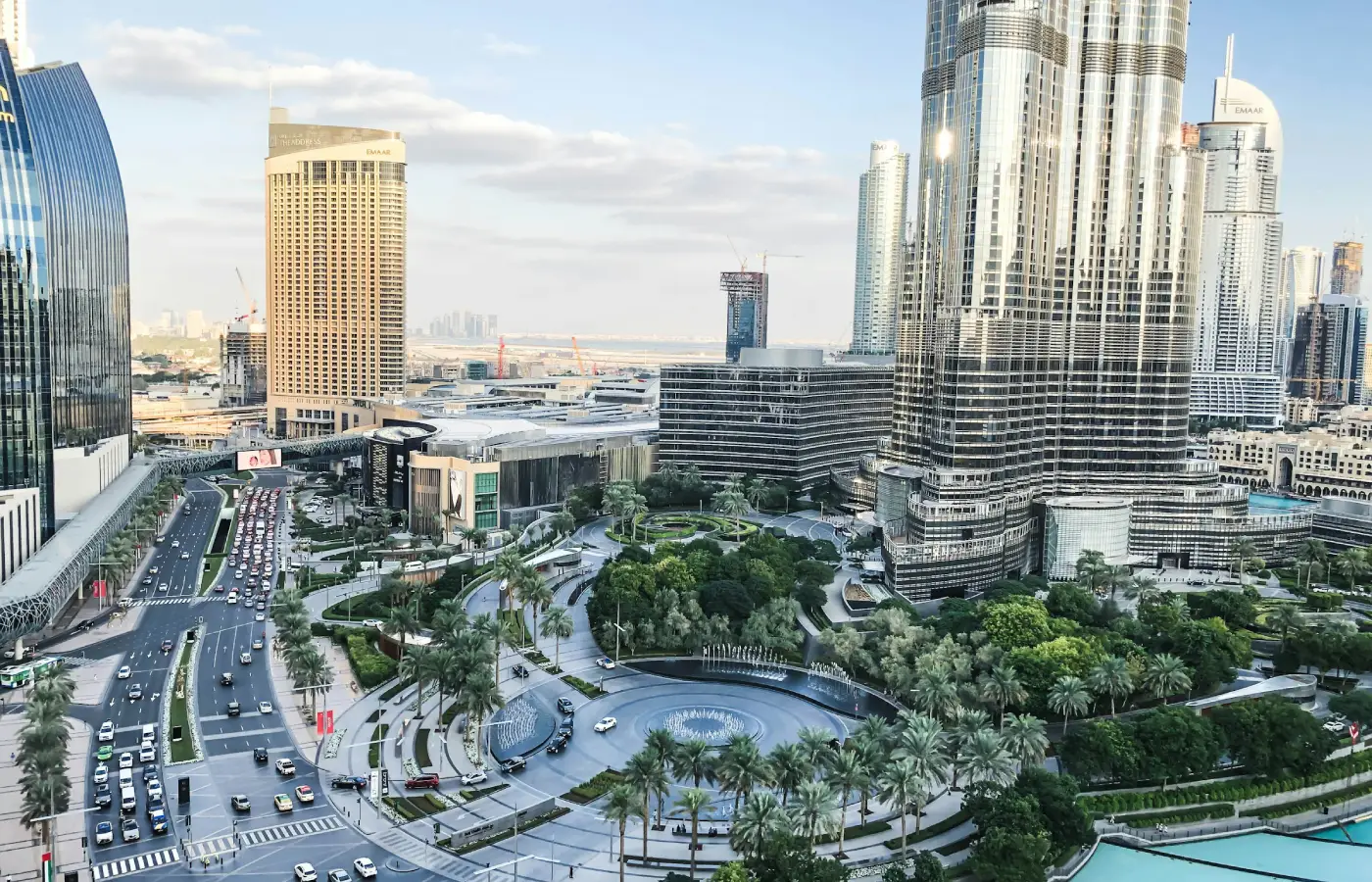 Burj Vista Dubai city.