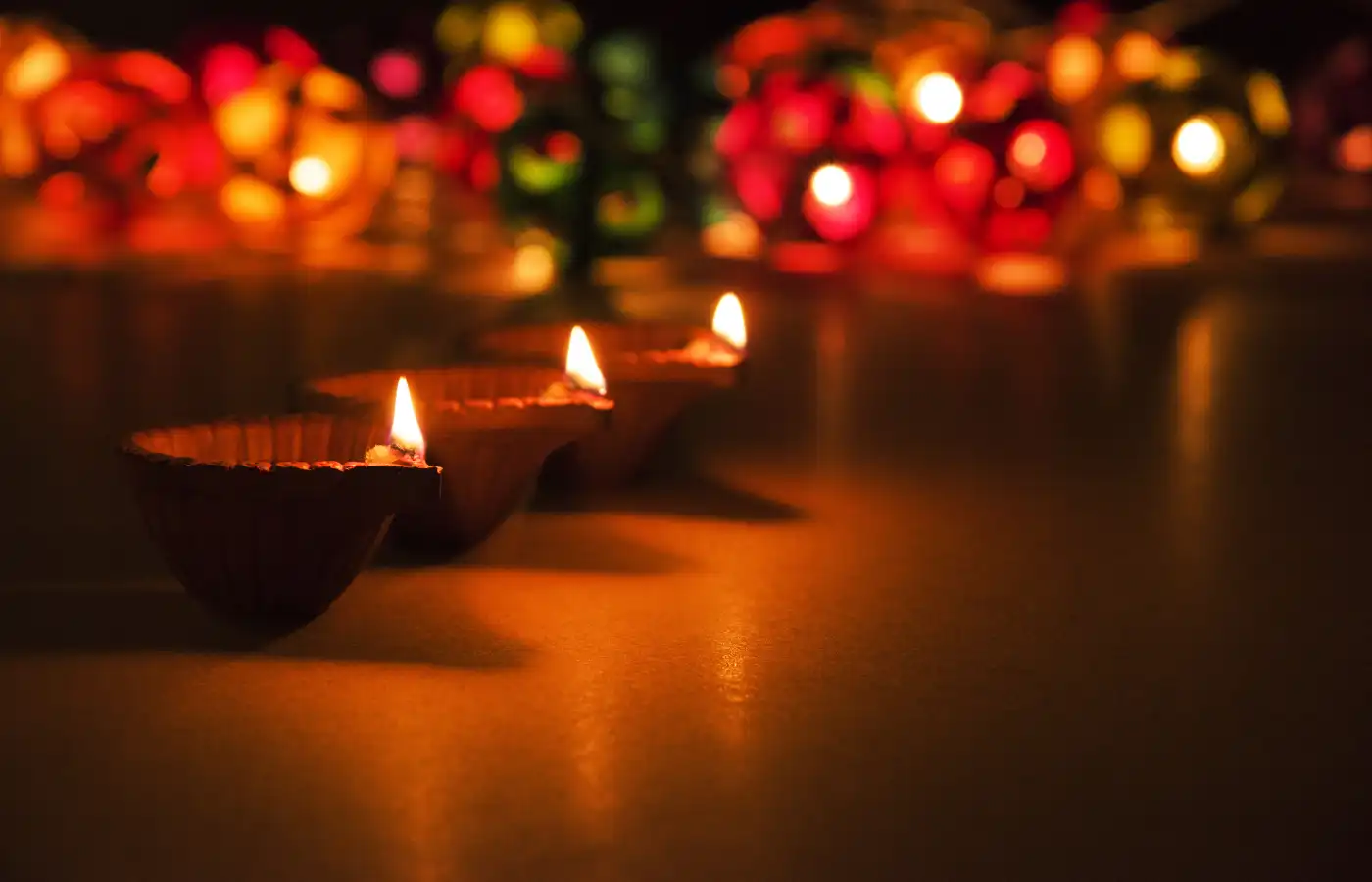 Beautiful diwali lighting