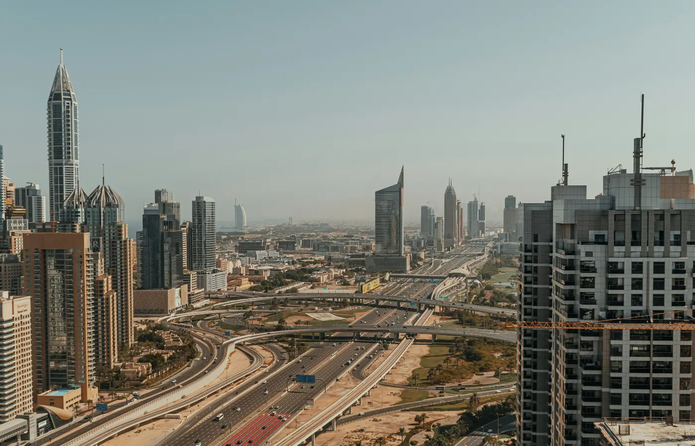 Dubai Road Map